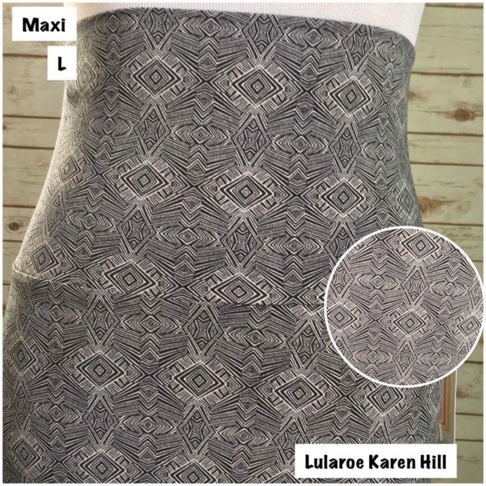 Lularoe maxi skirt large NWT